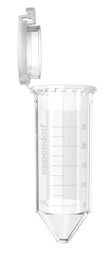 艾本德Eppendorf Conical Tubes 25 mL 帶鎖扣蓋 SnapTec?, 25 mL, 啟動套裝，4  個單離心管架，6  個轉(zhuǎn)子適配器，轉(zhuǎn)子孔可容納 50  mL 錐形管, P