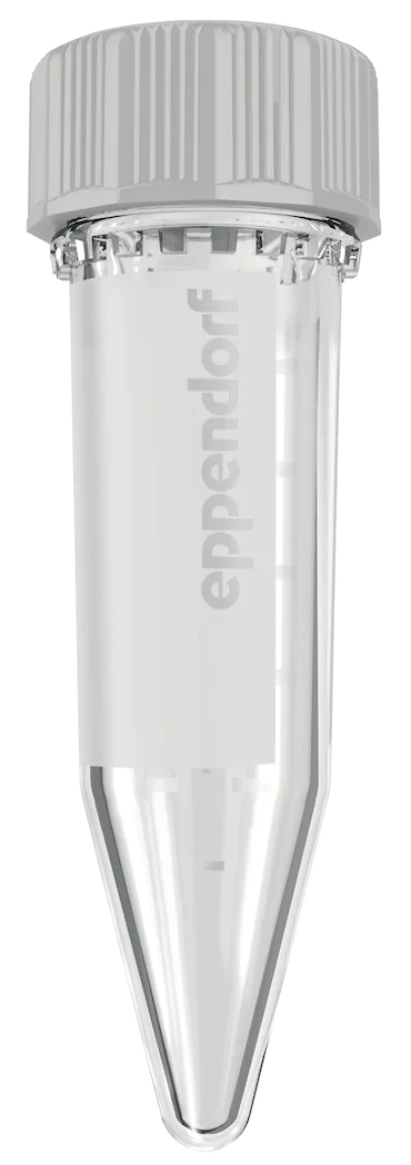 艾本德Eppendorf Tubes? 5.0 mL 帶螺旋蓋 啟動套裝, 400 個離心管（2 盒， 每盒 2 包ｘ100 個），2 個離心管架（可放置 12 個離心管），白色；8 個通用轉子適配器